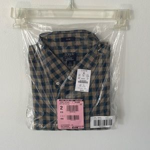 J Crew Flex Washed long Sleeve Button Down - NIB
